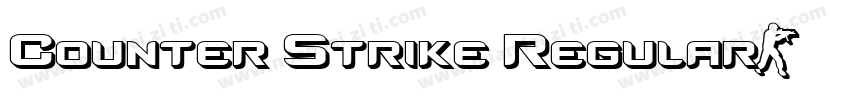 Counter Strike Regular字体转换